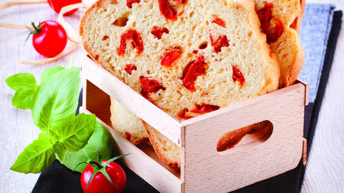 Vynikajúci slaný chlebík so sušenými paradajkami a olivami - recept pre Masterchef Grande QB813